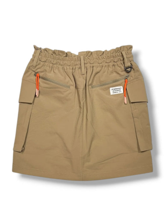 (DECEMBER MAY) Water repellent agile skirt / WOMEN  / BEIGE