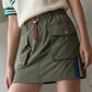 (DECEMBER MAY) Water repellent agile skirt / WOMEN  / KHAKI