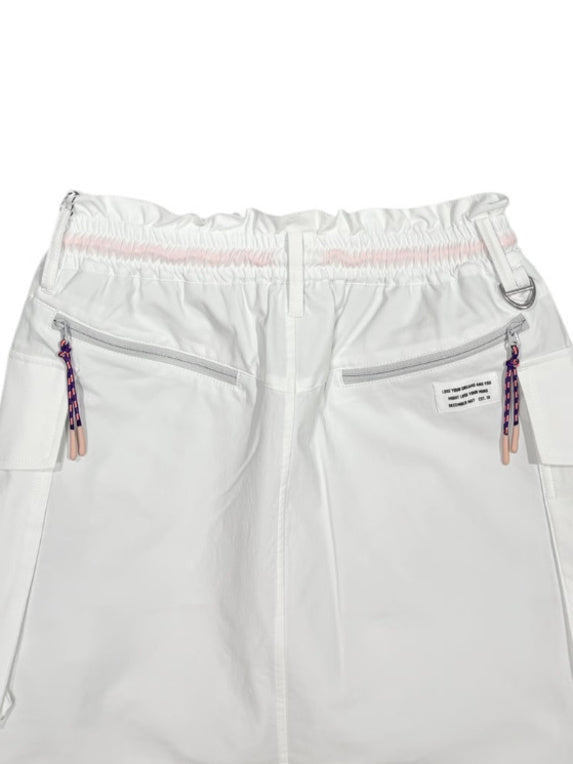 (DECEMBER MAY) Water repellent agile skirt / WOMEN  / WHITE
