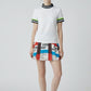(DECEMBER MAY) Comfortable Highneck Shirt / WOMEN  / WHITE.BLACK