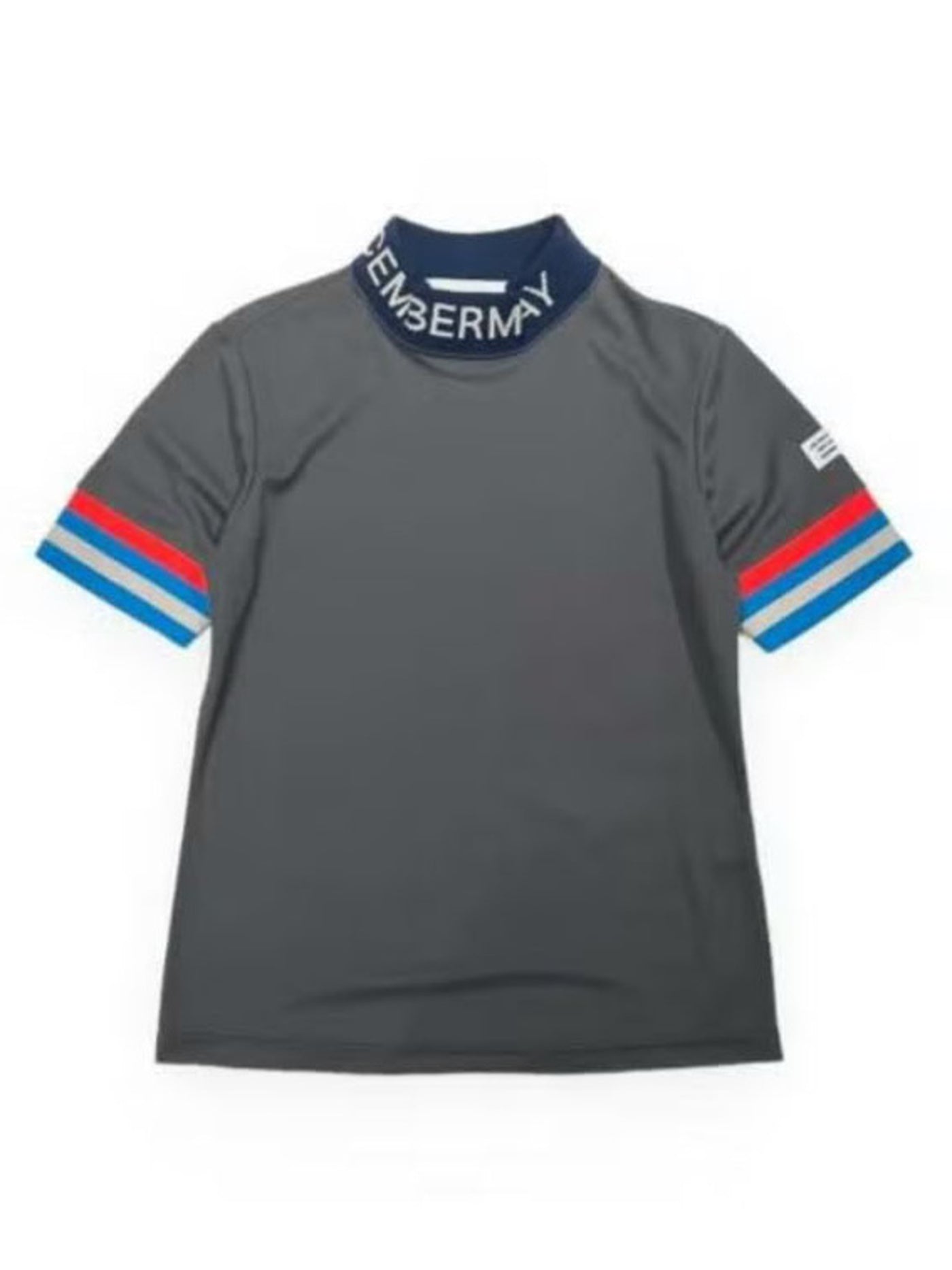 (DECEMBER MAY) Comfortable Highneck Shirt / WOMEN  / GREY