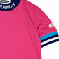 (DECEMBER MAY) Comfortable Highneck Shirt / WOMEN  / PINK