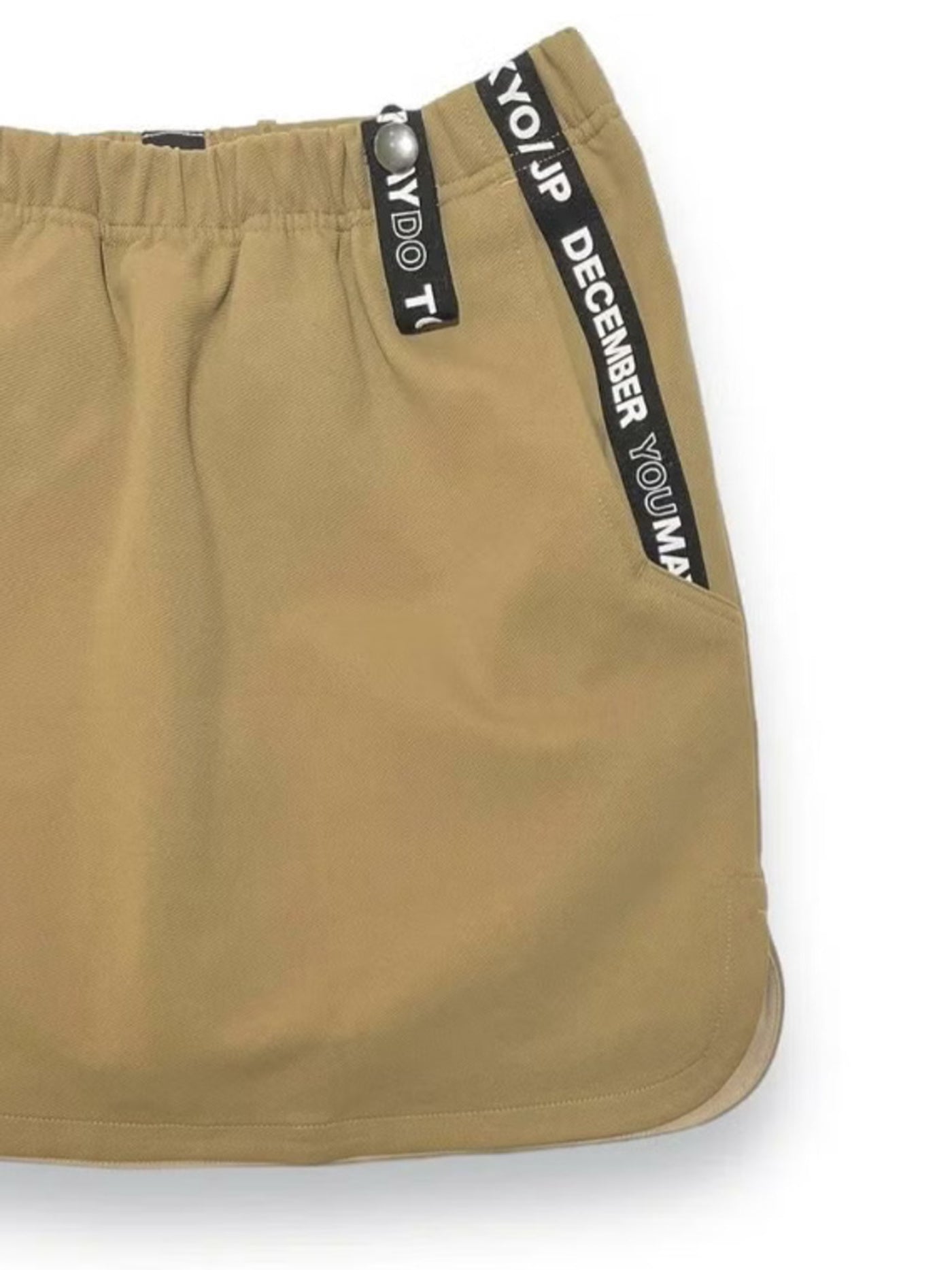 DECEMBER MAY) 4way stretches some-tight Skirt / WOMEN / BEIGE