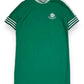 (DECEMBER MAY) Popcorn jersey mock one piece / WOMEN  / GREEN