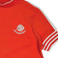 (DECEMBER MAY) Popcorn jersey mock one piece / WOMEN  / ORANGE