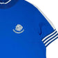 (DECEMBER MAY) Popcorn jersey mock one piece / WOMEN  / BLUE