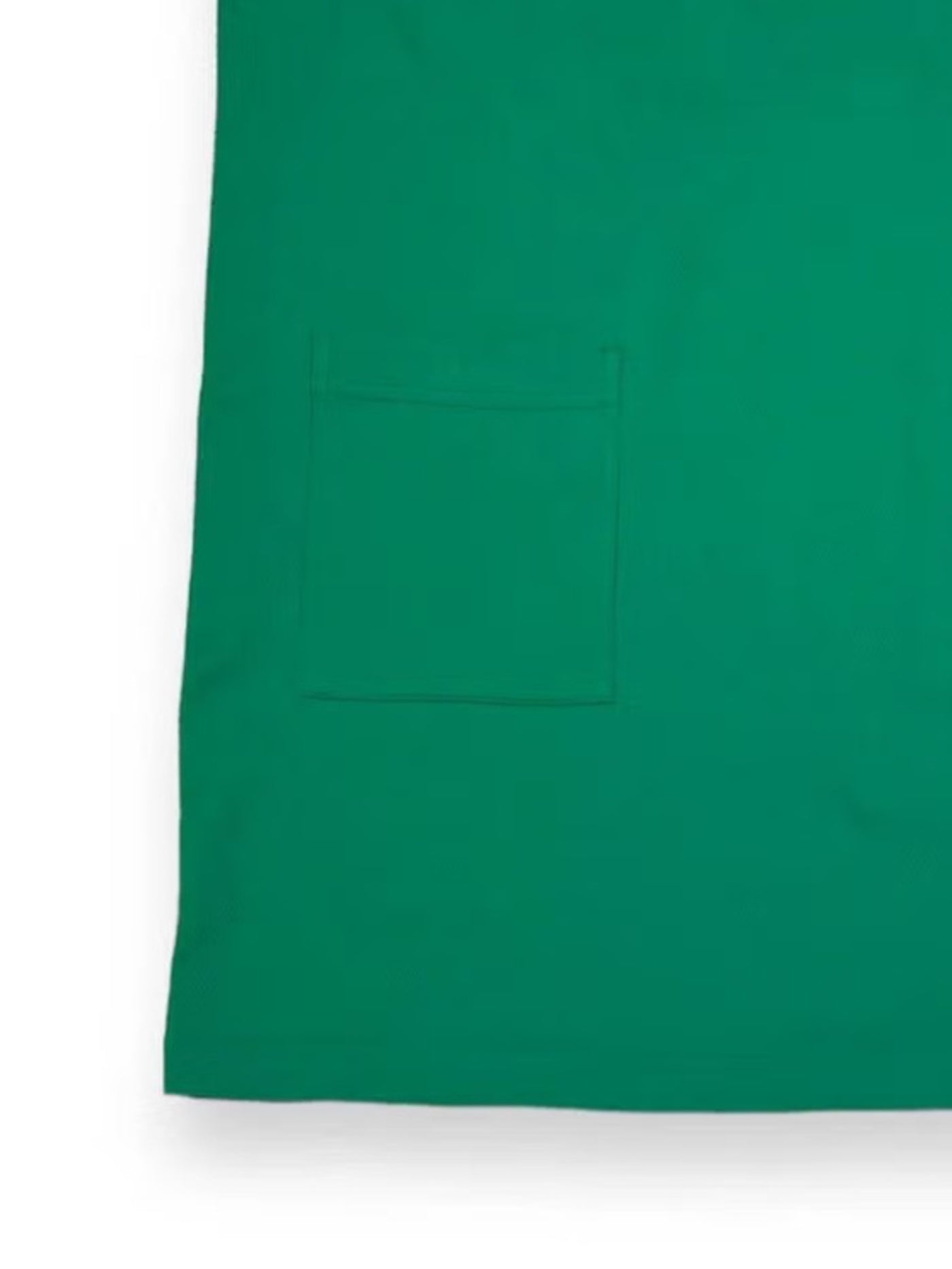 (DECEMBER MAY) Popcorn jersey mock one piece / WOMEN  / GREEN