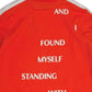 (DECEMBER MAY) Popcorn jersey mock one piece / WOMEN  / ORANGE