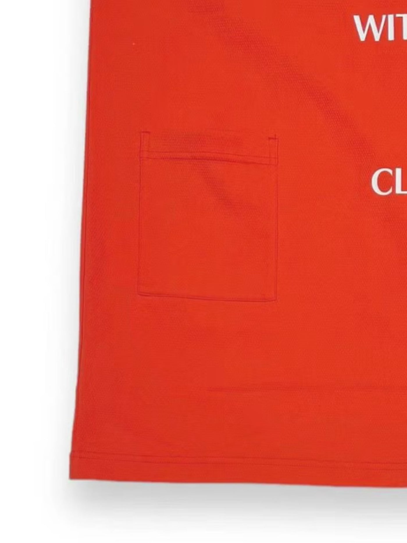 (DECEMBER MAY) Popcorn jersey mock one piece / WOMEN  / ORANGE
