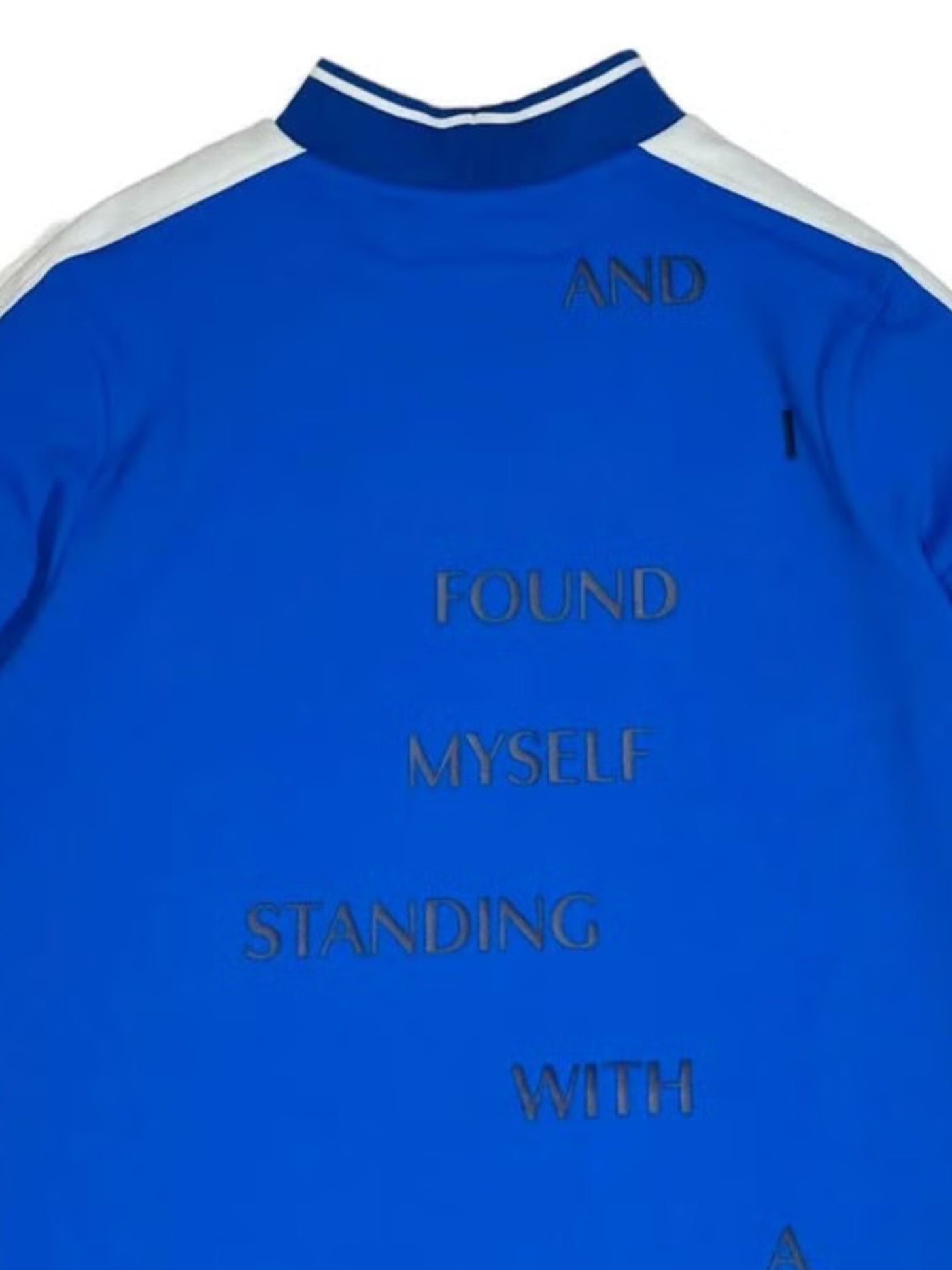 DECEMBER MAY) Popcorn jersey mock one piece / WOMEN / BLUE – ADVANTAGE