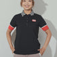 (DECEMBER MAY) Checkered polo / WOMEN / NAVY