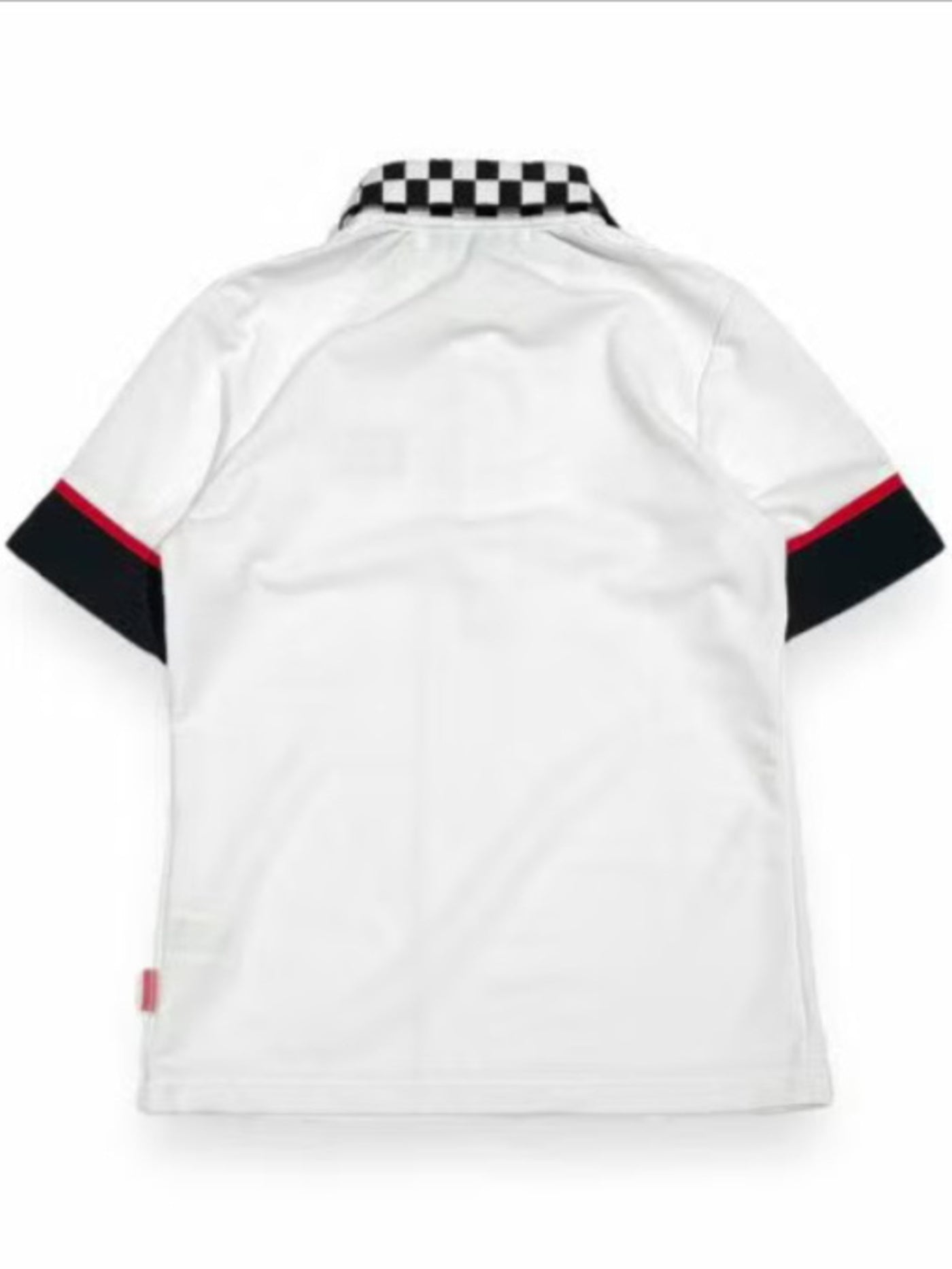 (DECEMBER MAY) Checkered polo / WOMEN / WHITE