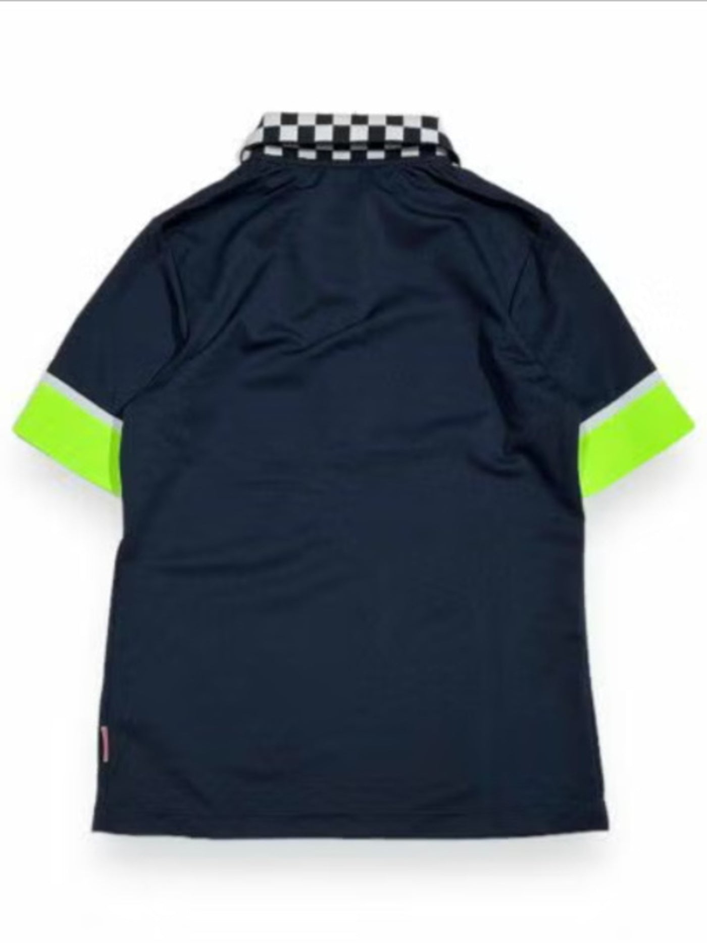 (DECEMBER MAY) Checkered polo / WOMEN / NAVY