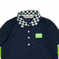 (DECEMBER MAY) Checkered polo / WOMEN / NAVY