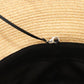 Mirage Raffia Hat | MEN and WOMEN / BLACK