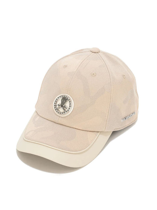 Gauge Camo Leather Trim Cap | MEN and WOMEN / BEIGE