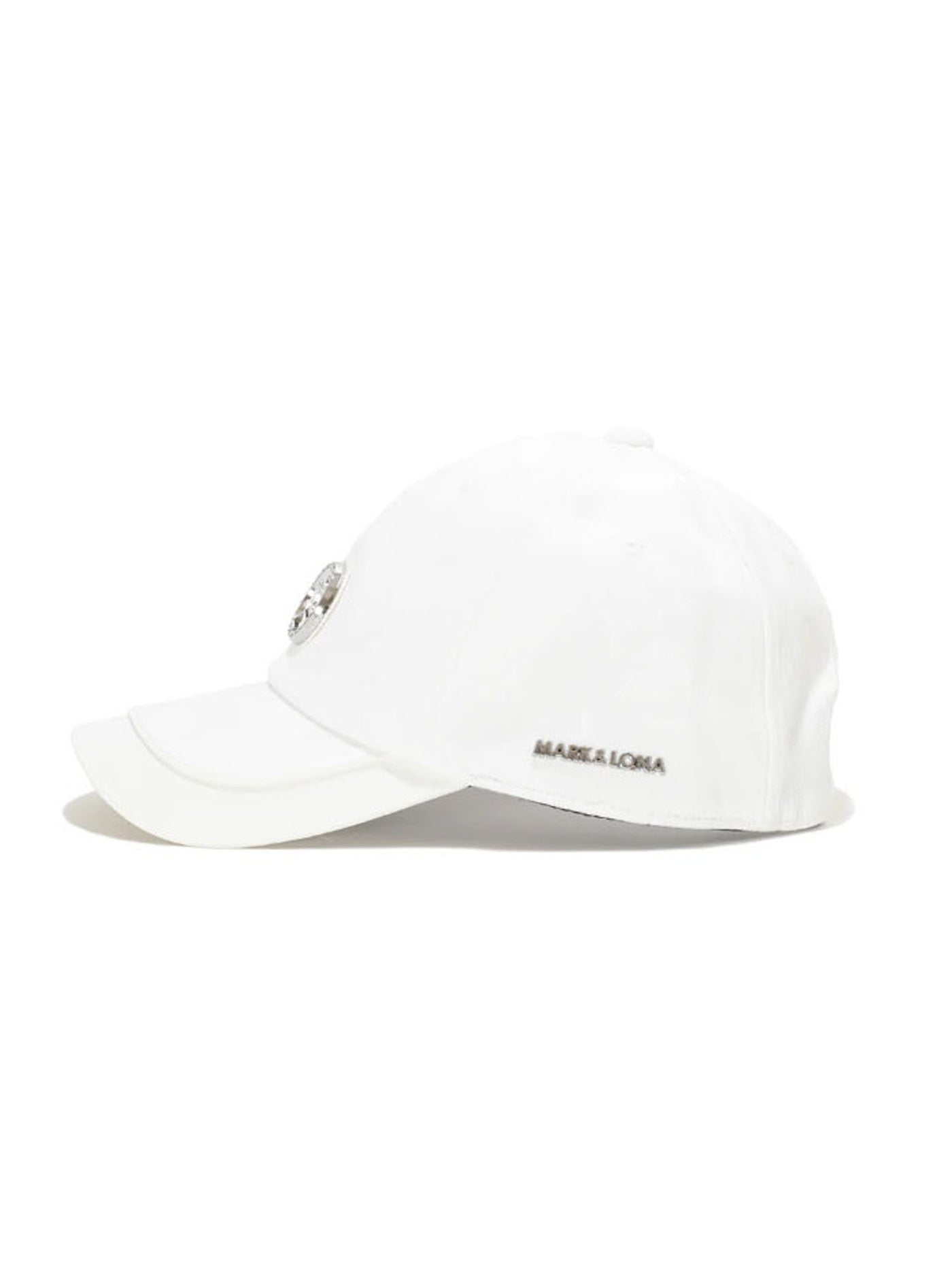 Gauge Camo Leather Trim Cap | MEN and WOMEN / BLACK