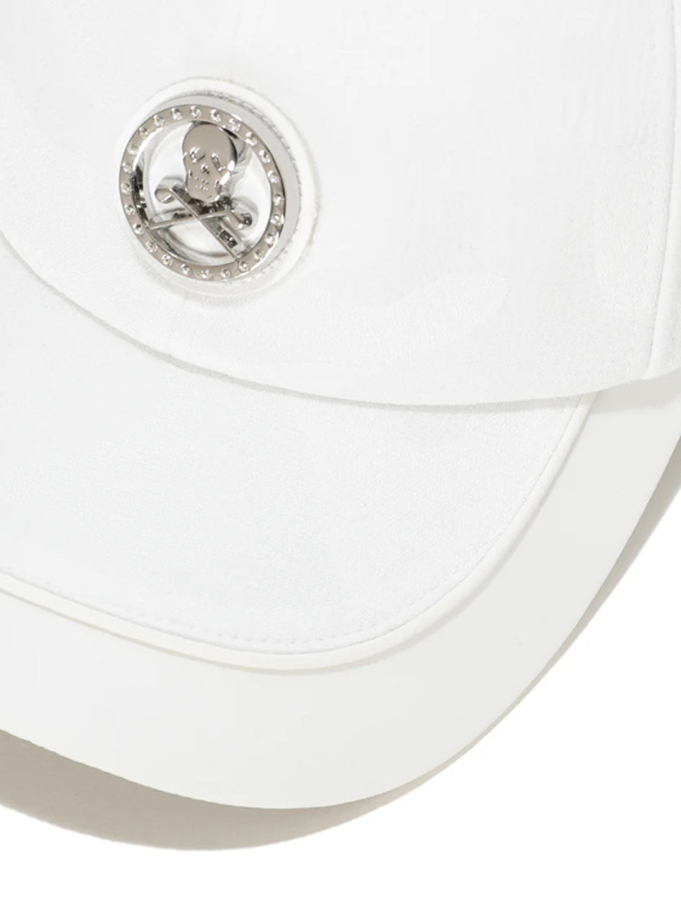 Gauge Camo Leather Trim Cap | MEN and WOMEN / WHITE
