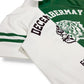 (DECEMBER MAY) Lovers tiger bicolor mock neck / WOMEN  / GREEN