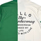 (DECEMBER MAY) Lovers tiger bicolor mock neck / WOMEN  / GREEN