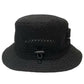 (DECEMBER MAY) Full mesh Bucket hat / UNISEX / BLACK
