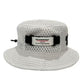 (DECEMBER MAY) Full mesh Bucket hat / UNISEX / WHITE