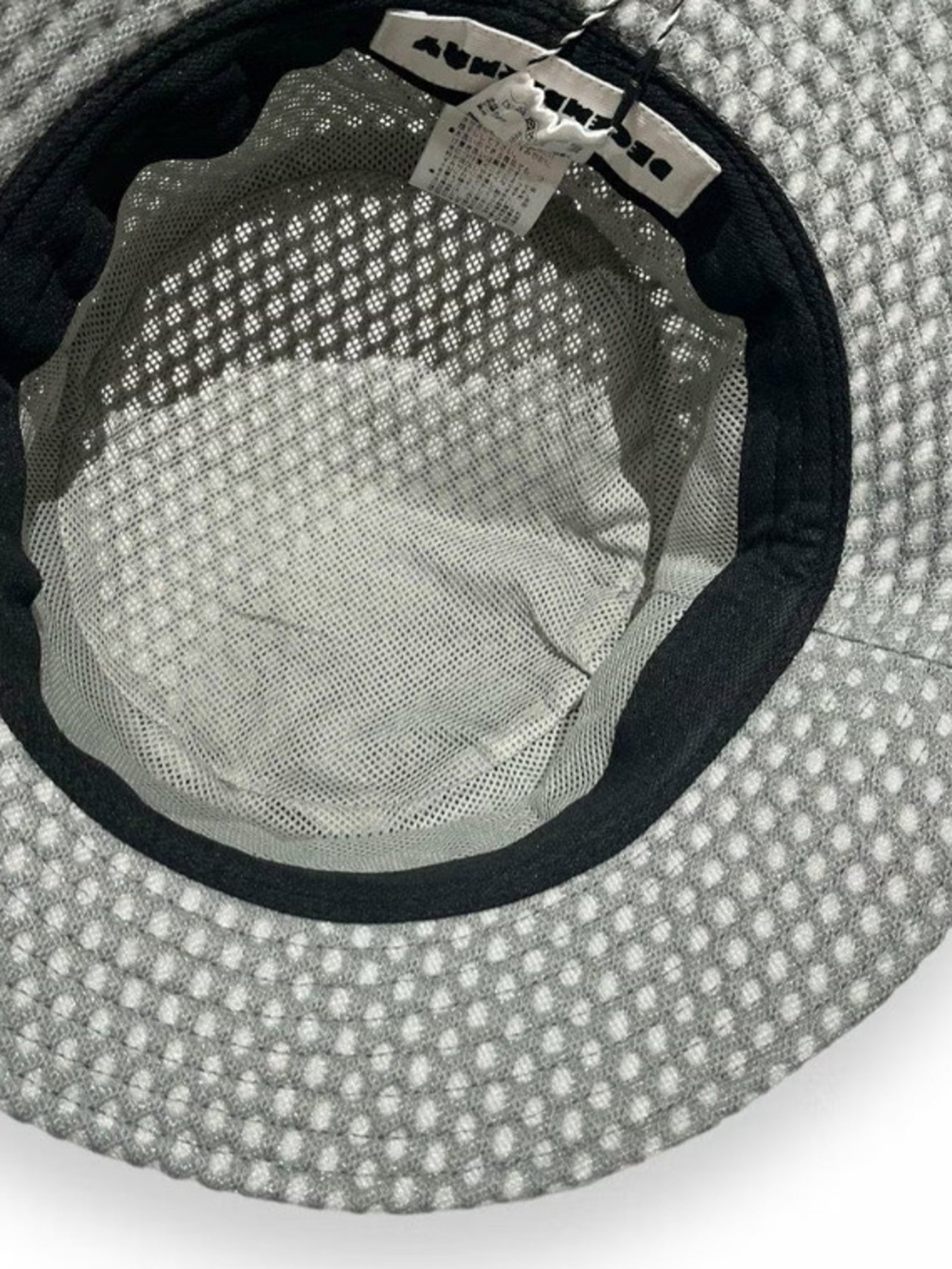 (DECEMBER MAY) Full mesh Bucket hat / UNISEX / GREY