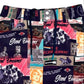 (DECEMBER MAY) Good Dreams collage skirt / WOMEN  / NAVY