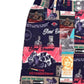(DECEMBER MAY) Good Dreams collage skirt / WOMEN  / NAVY