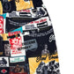 (DECEMBER MAY) Good Dreams collage skirt / WOMEN  / BLACK