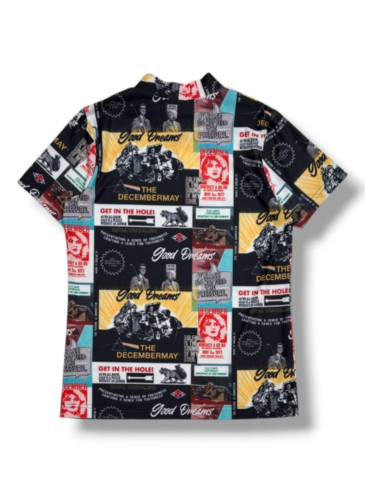 (DECEMBER MAY) Good Dreams mockneck shirt / WOMEN  / BLACK