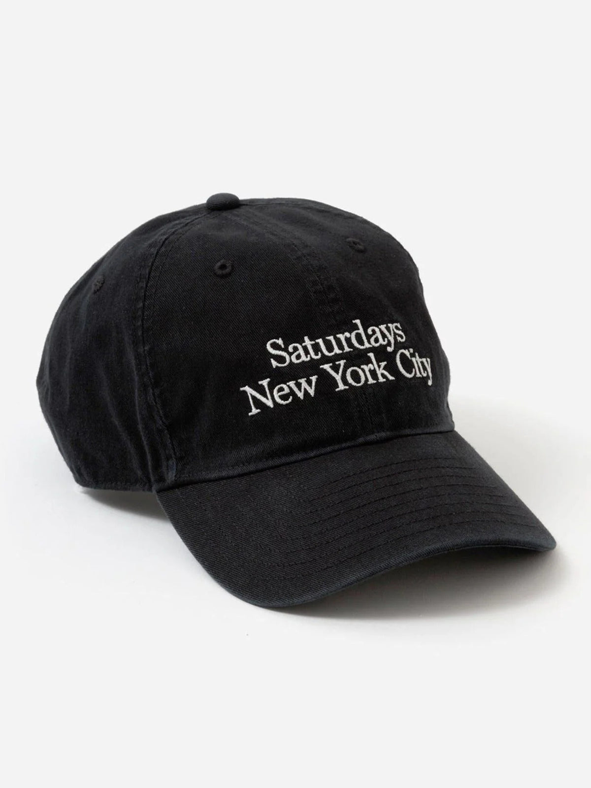 Washed cap Black