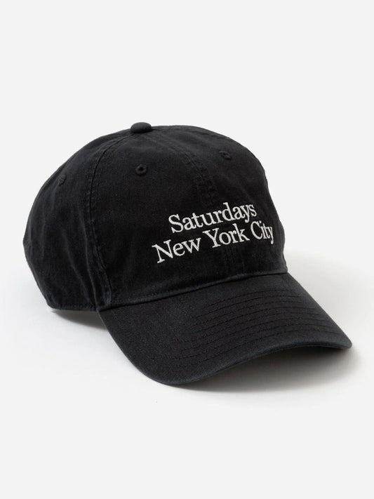 Washed cap Black
