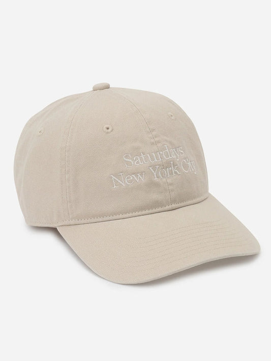 Washed cap Beige