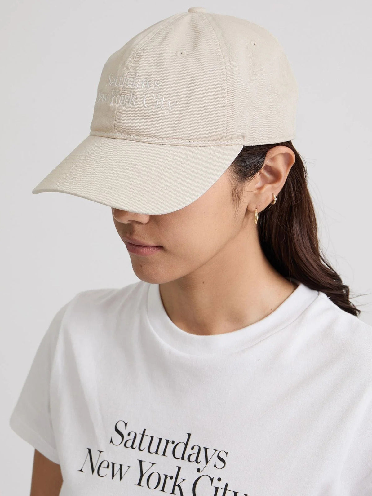 Washed cap Beige