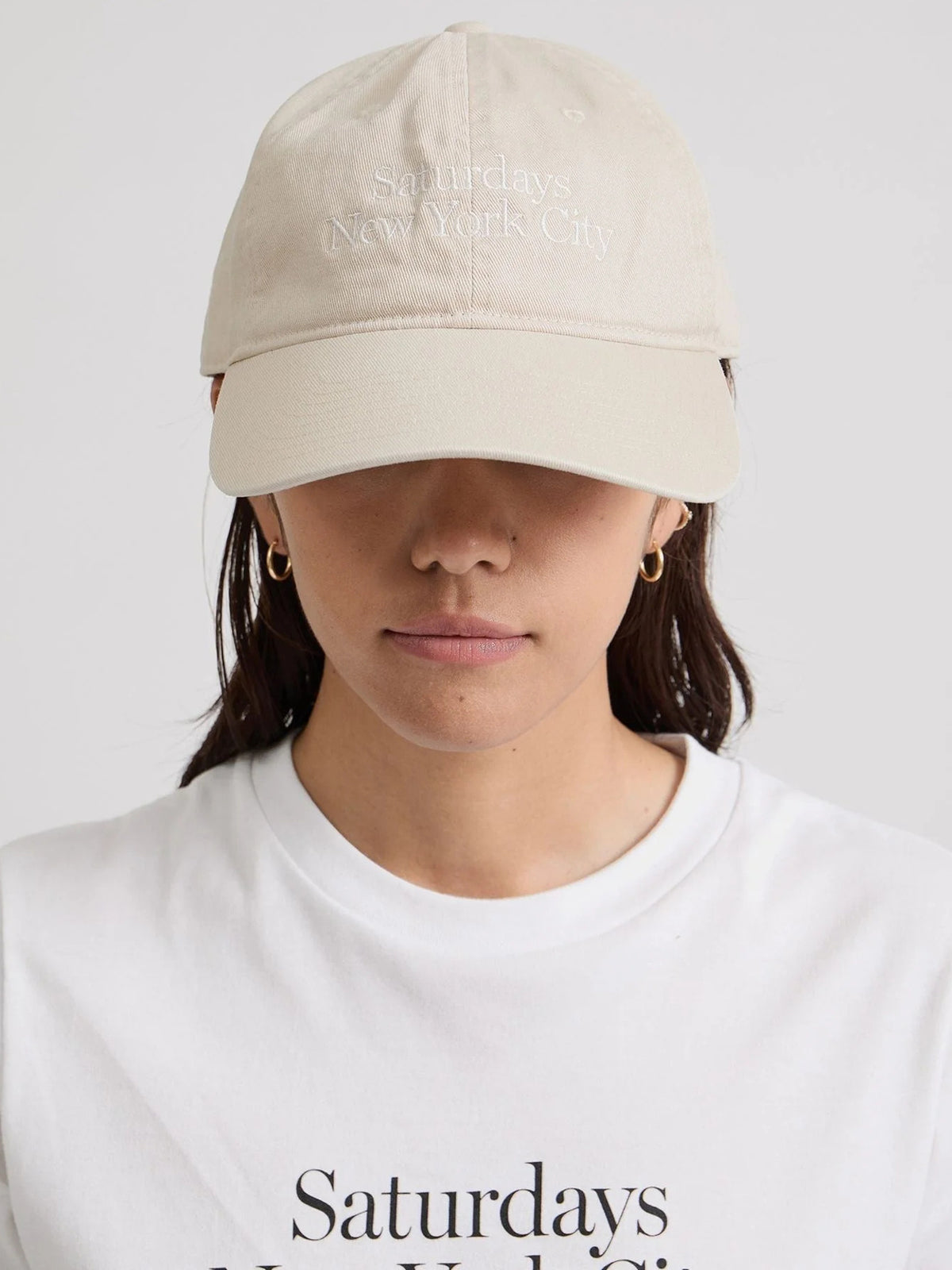Washed cap Beige