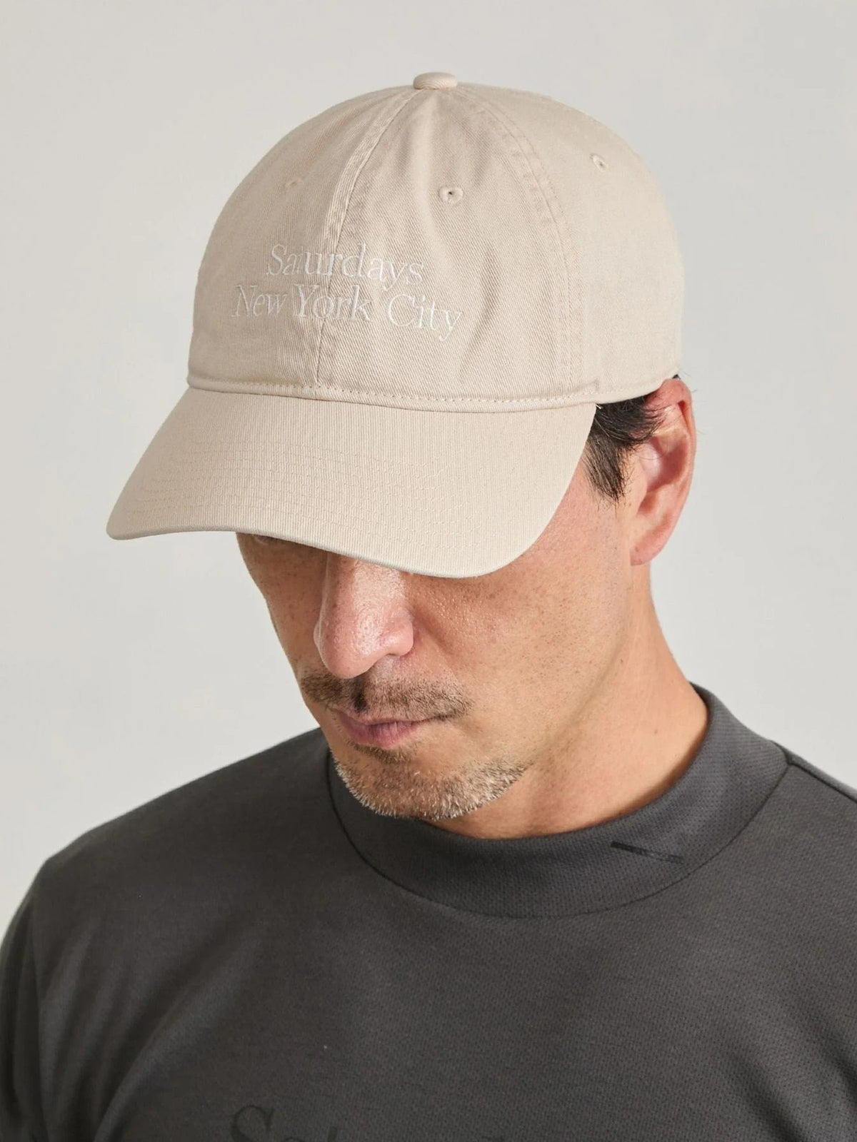 Washed cap Beige