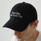 Washed cap Black