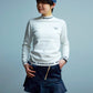 Option Viscose Mock Neck Sweater | WOMEN / WHITE