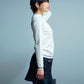 Option Viscose Mock Neck Sweater | WOMEN / WHITE