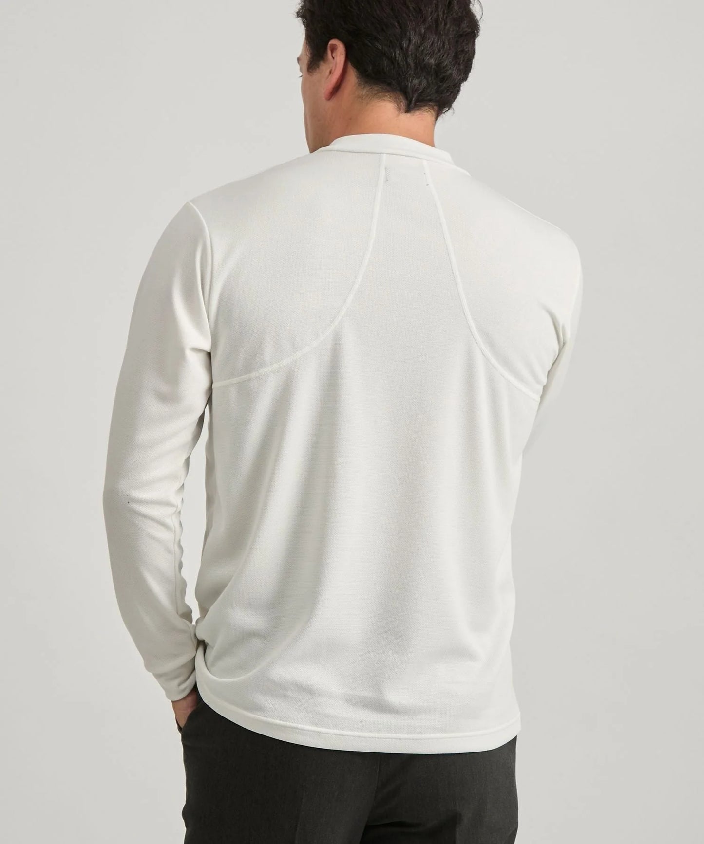 POLARTEC POWER DRY Moc LS Shirt White