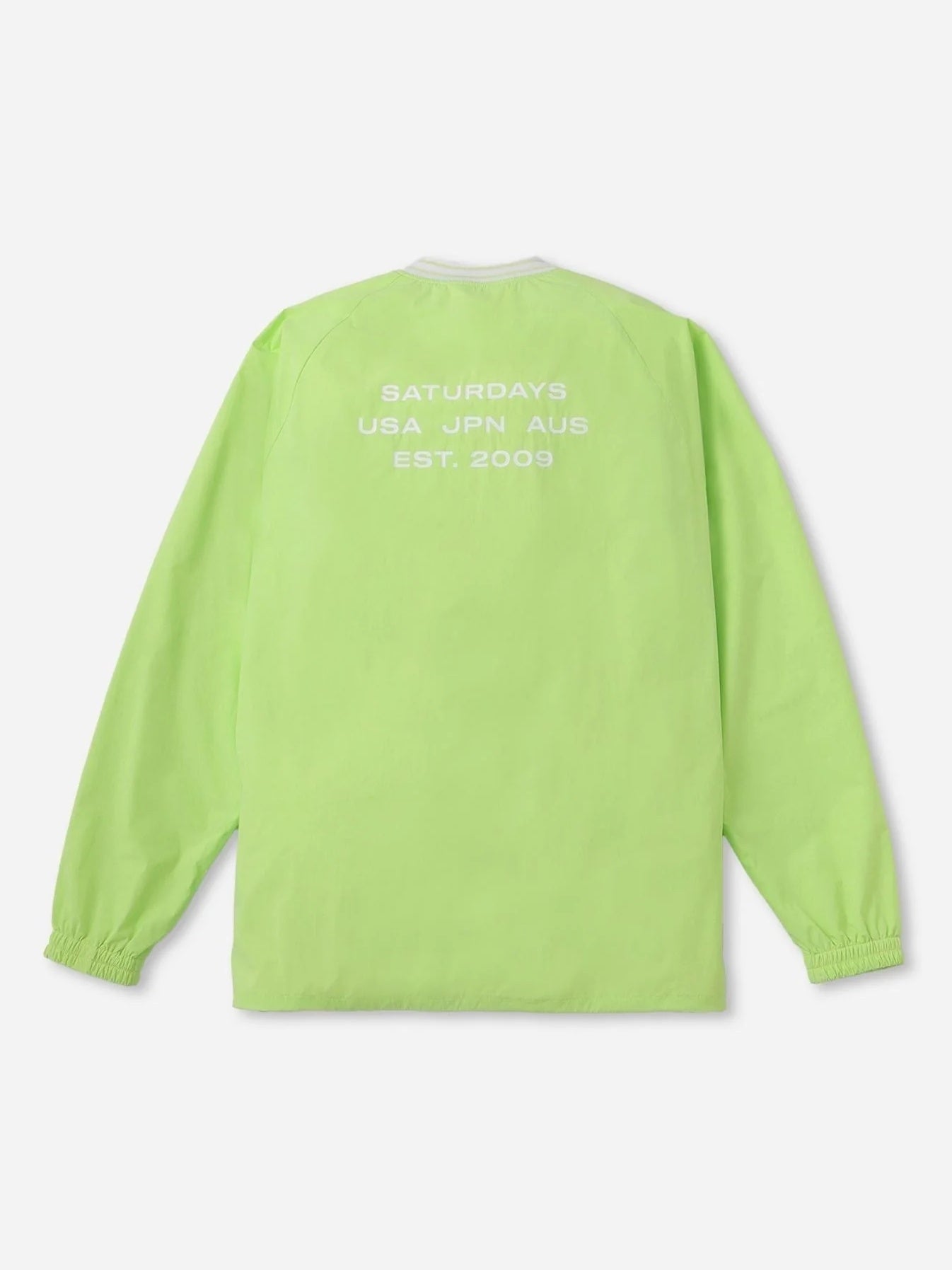 メンズ 2Way Stretch Pullover / YELLOW GREEN