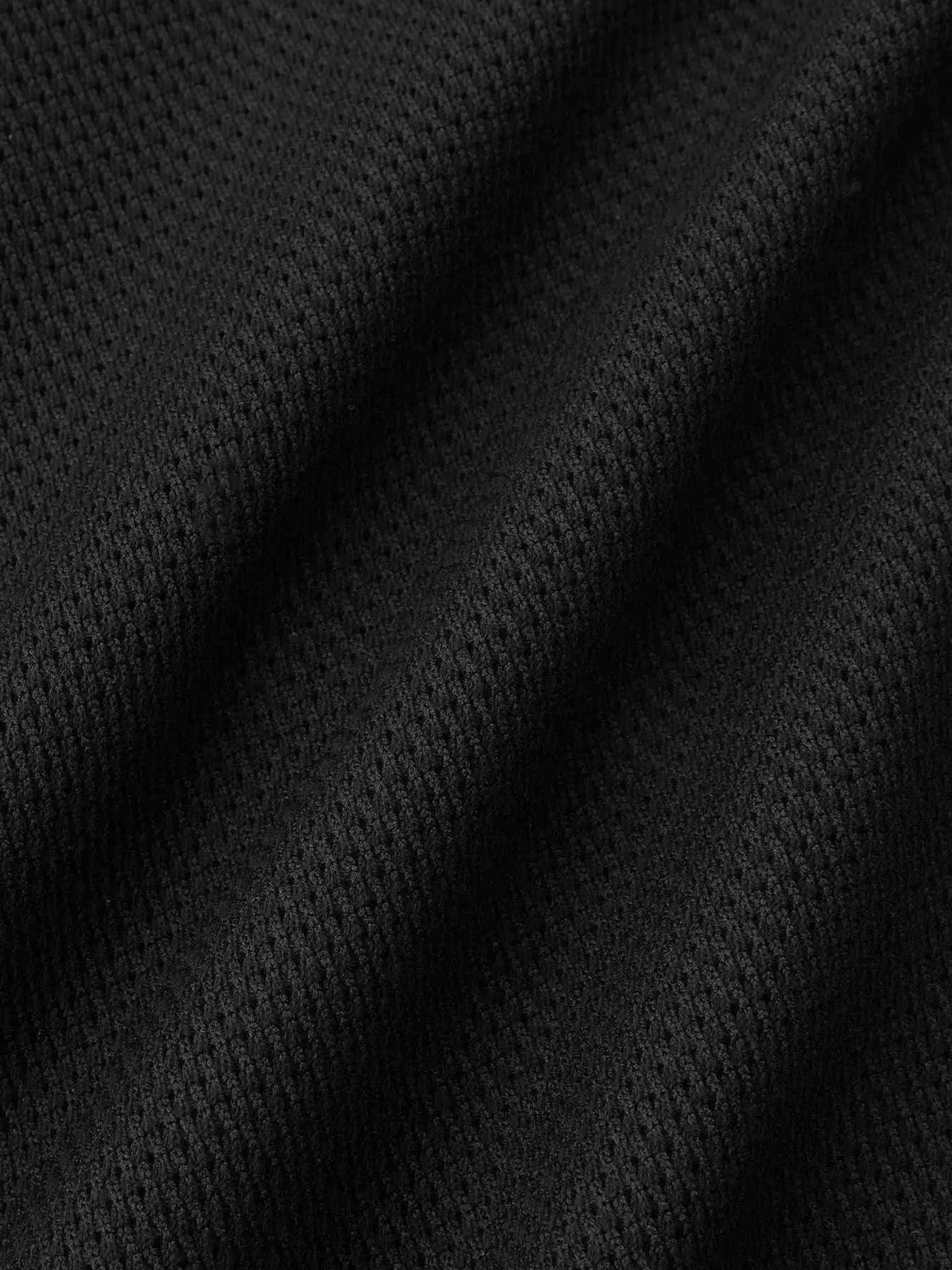 SS T/C Thrmal Polo Shirt Black