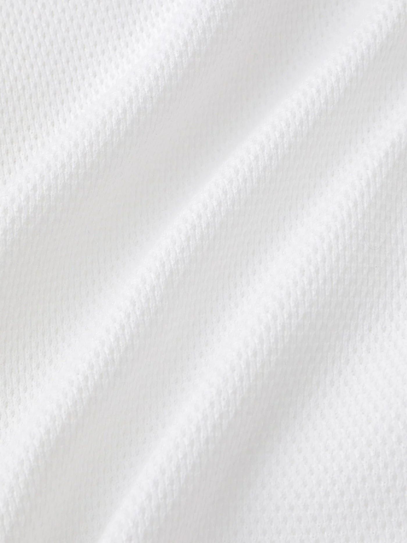 SS T/C Thrmal Polo Shirt White