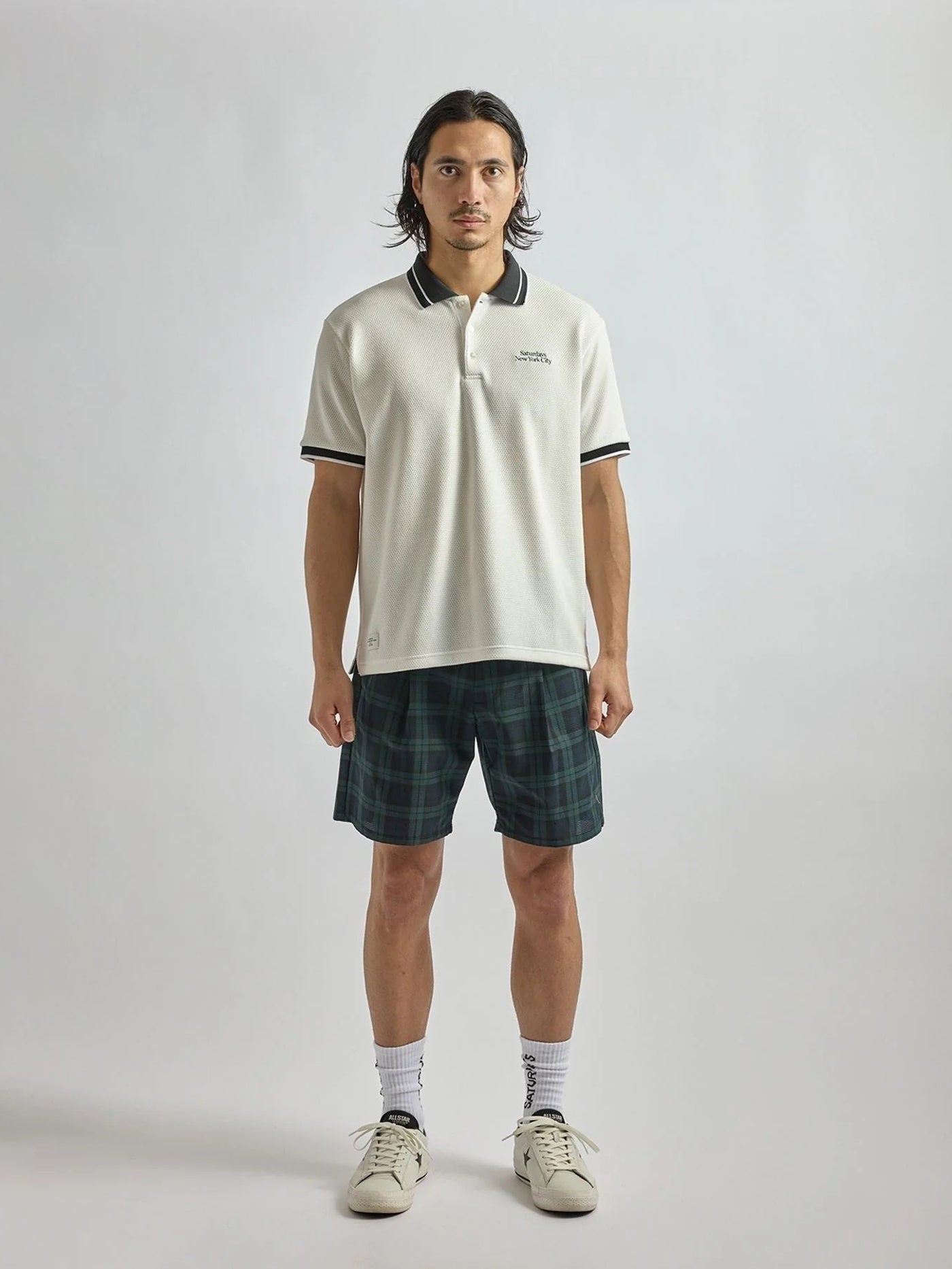 SS T/C Thrmal Polo Shirt Black