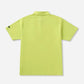 SS Half Zip Shirt /  Yellow Green