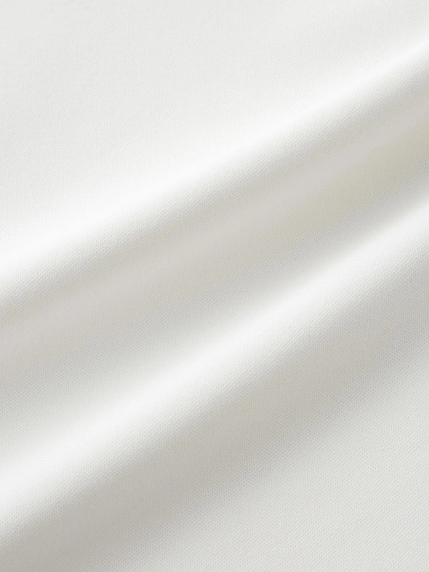 SS Half Zip Shirt /  White