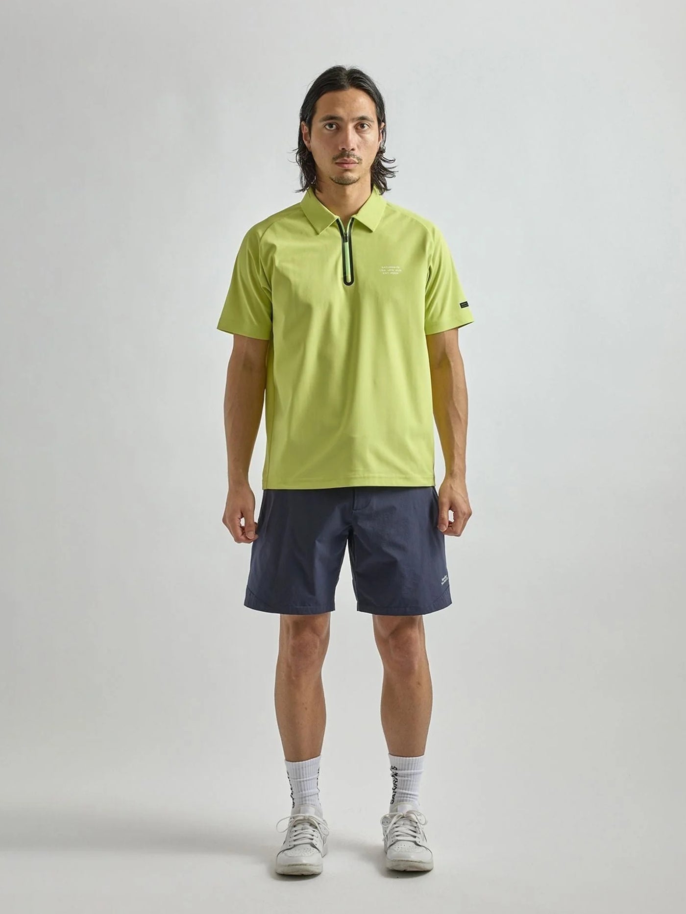 SS Half Zip Shirt / Black – ADVANTAGE