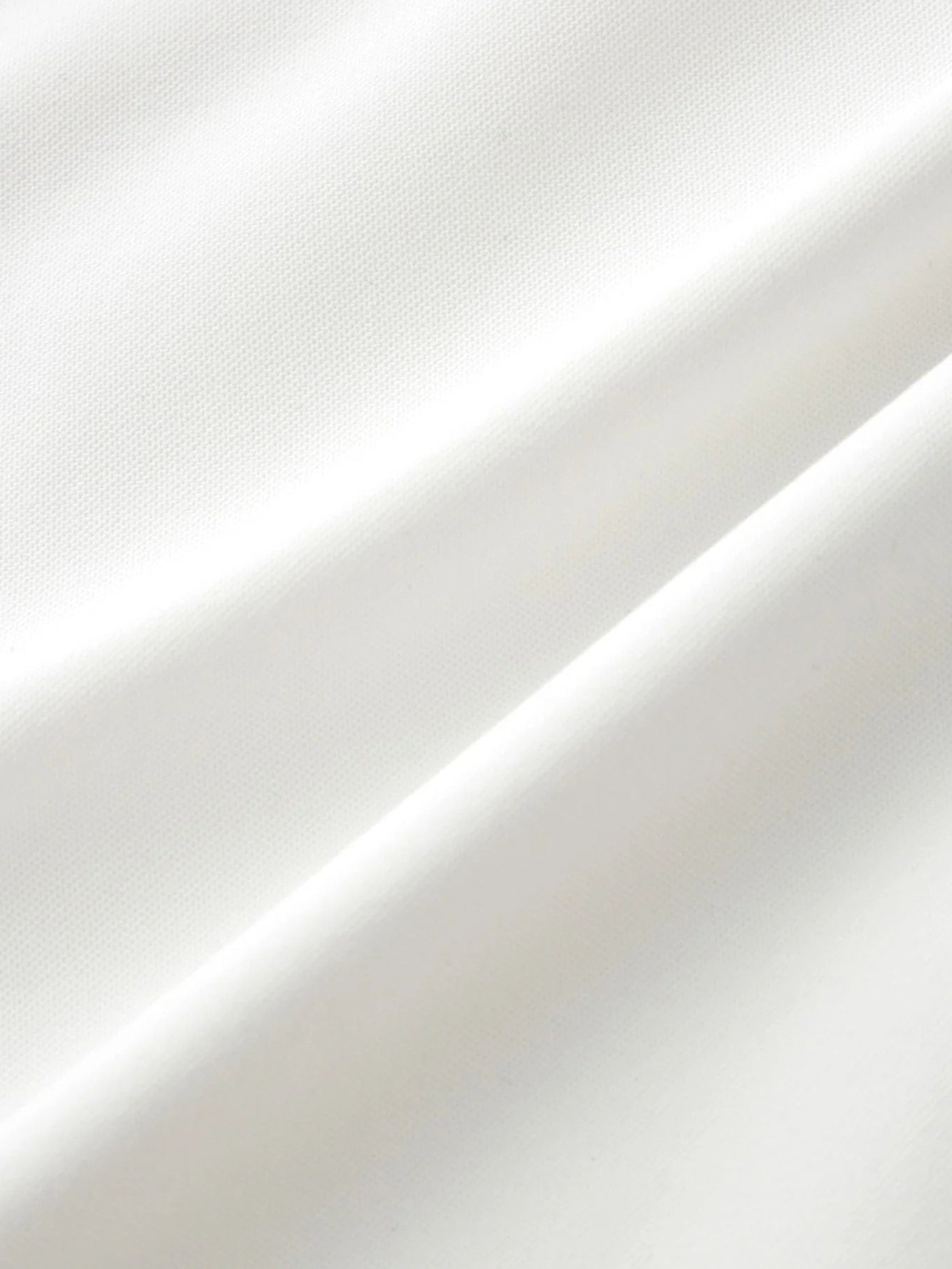 Ss Mock Neck Shirt /  White