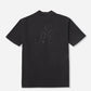 SS Dot Mesh Half Mockneck Shirt /  Black